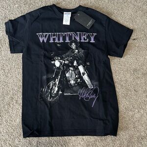 Junk Food Clothing Black Tee with Purple Graphic